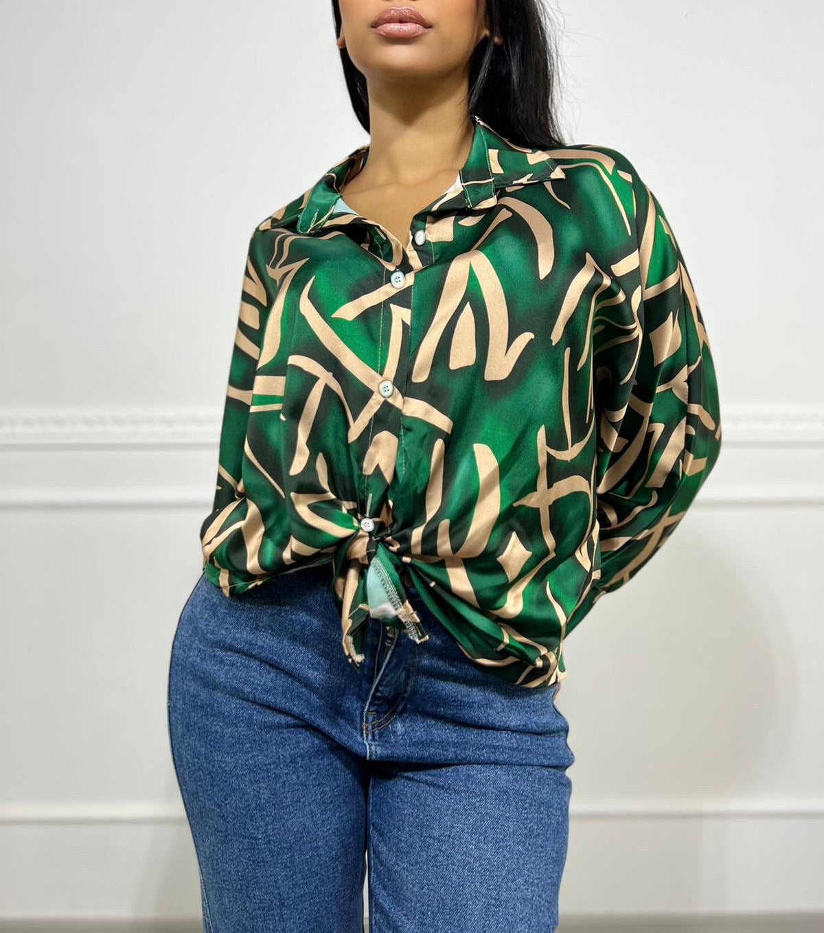 Loose Digital Printed Spring And Autumn Batman Long-Sleeved Comfortable Casual Shirt For Women