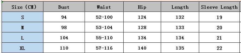 Summer V-Neck Short-Sleeved Print Cotton Dress Women's Fashion Chic Slim Waist Slim Fit Long Dress 8