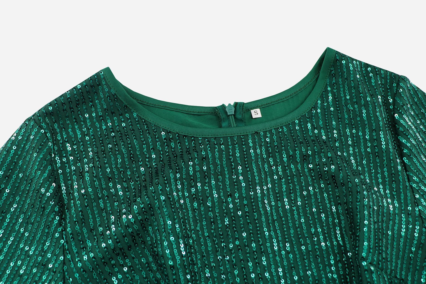 Women's Sequin Tassel Dress Sexy Party Long Gown 21