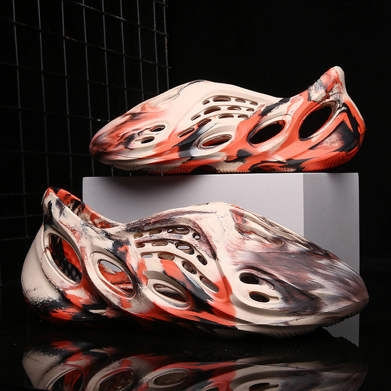 Plus Size Sandals Men's Summer Hole Shoes Men's and Women's Beach Shoes 13