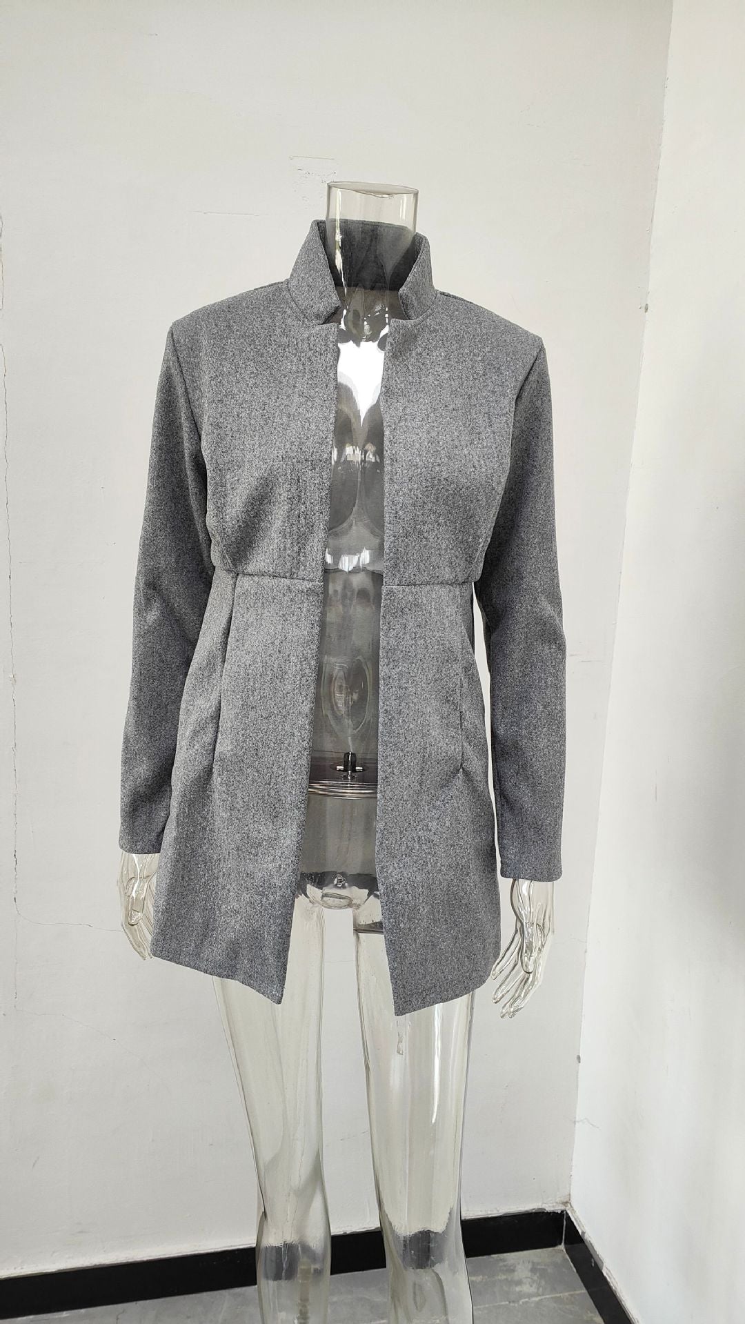 Women Long Sleeve Pocket Jacket 16