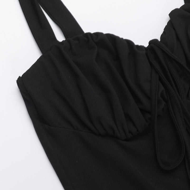 Women's Sexy Lace-Up V-Neck Jumpsuit 15