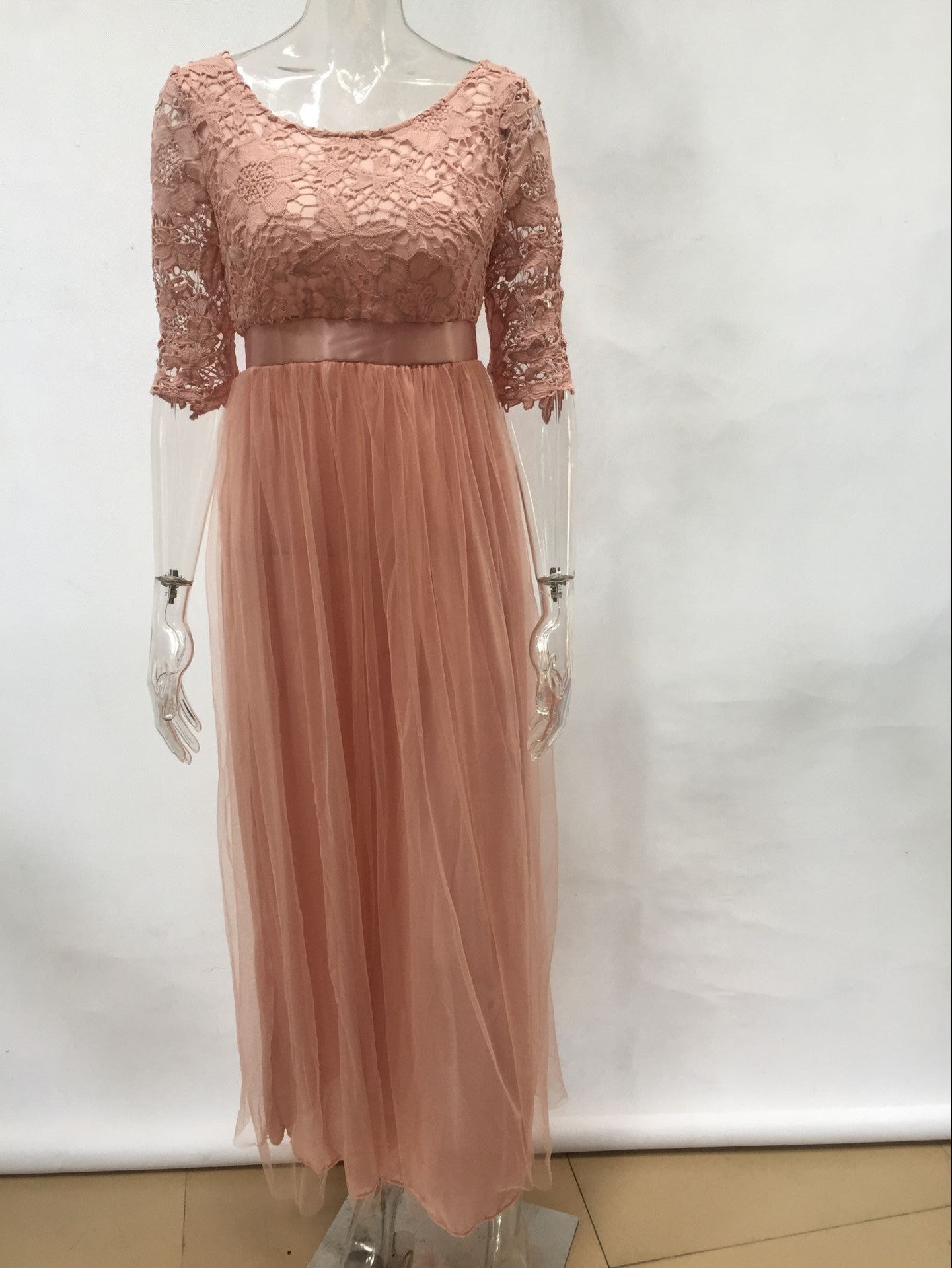 Women chiffon Maxi evening dress 21