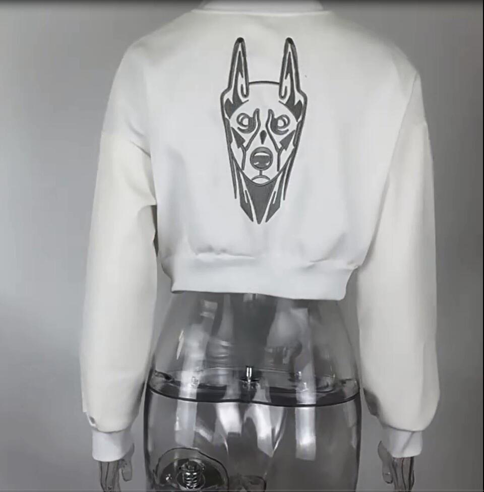 Autumn And Winter Style Street Trendy Pu Patchwork Embroidered Jacket 11