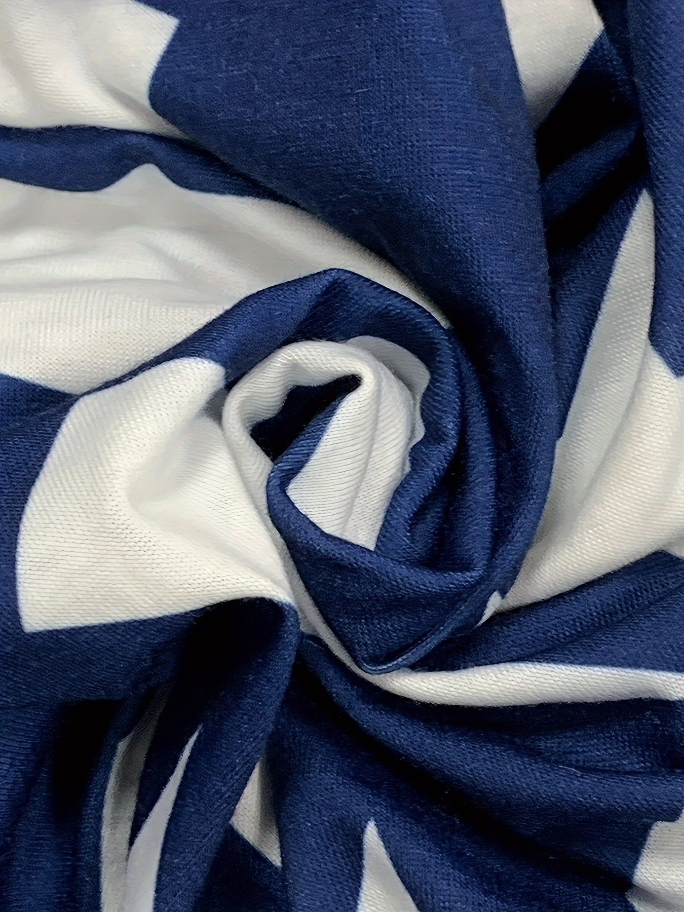 Women's Spring Summer Ladies Fashion Chic Print Loose Slash Shoulder Top 10