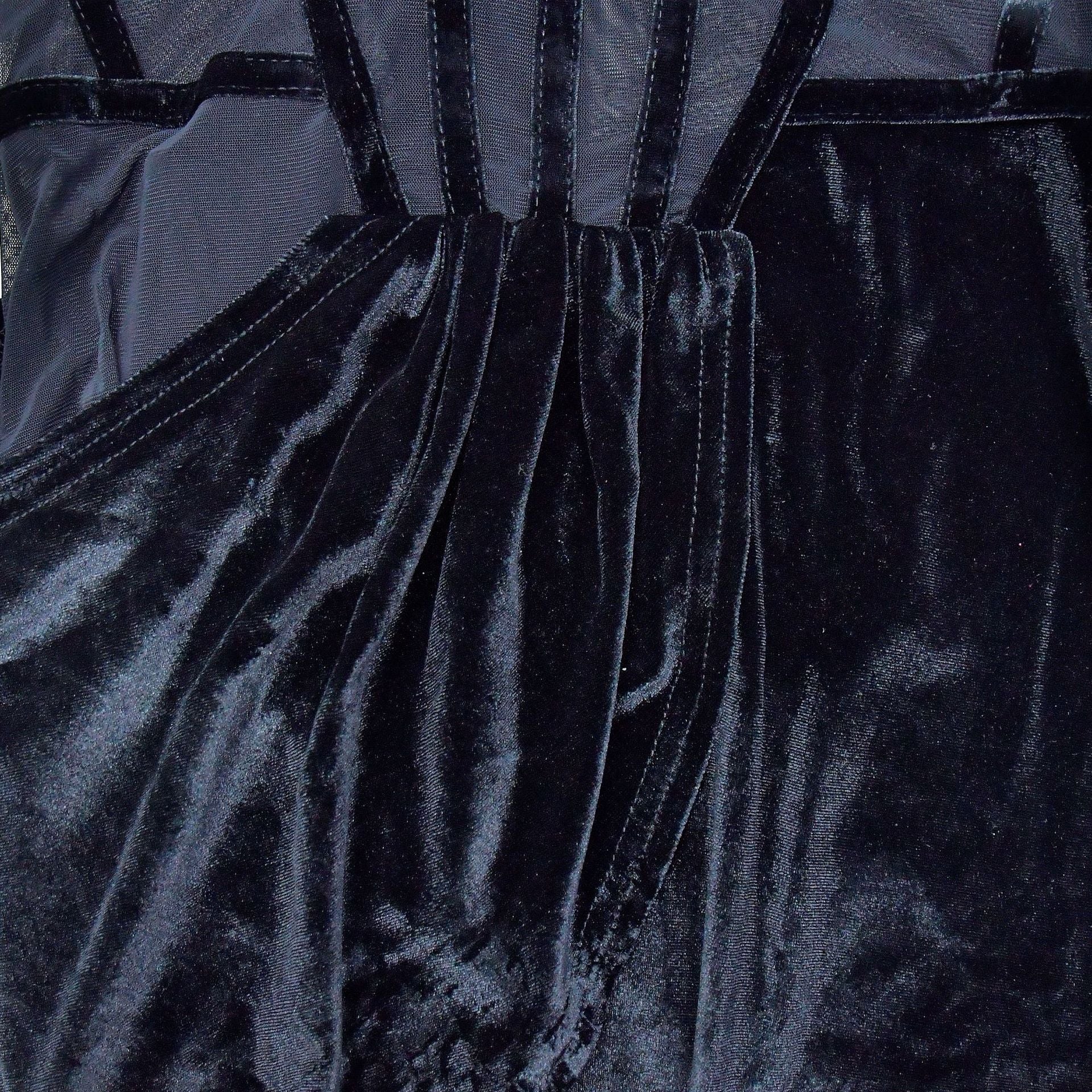 Fashion Women's Solid Color Mesh Straps Slit Long Dress 23