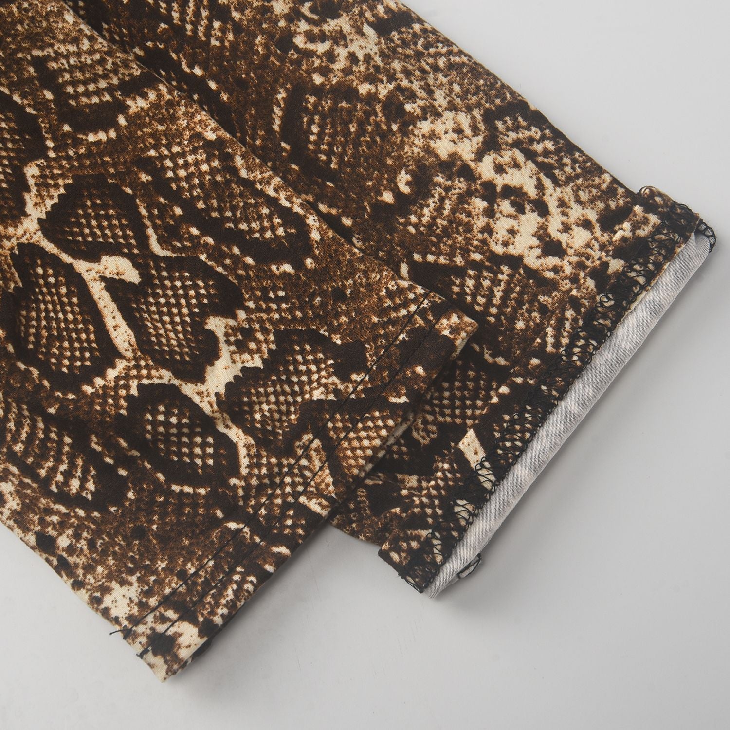 U-Neck Print Jumpsuit Women's Fashion Nightclub Wear 13