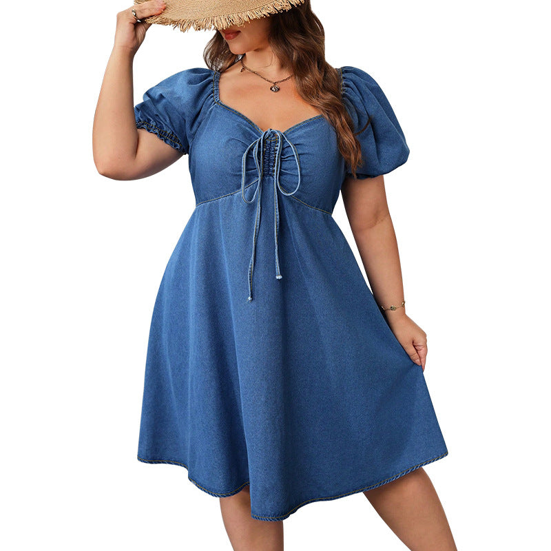 Summer Short-Sleeve Maxi Dress 5