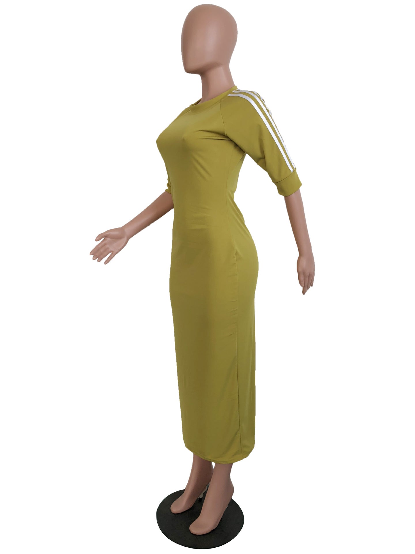 Women white striped dress 27