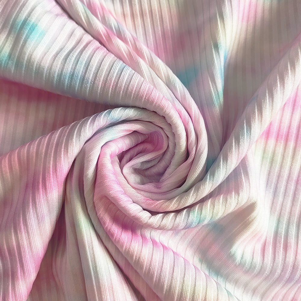 Women's Summer Sleeveless Printed Wide-Leg Two-Piece Trousers Set 22