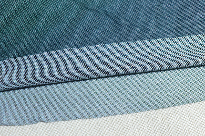 Fashionable Print Sexy Slash Shoulder Sleeveless Gradient Color Trendy Long Dress 11