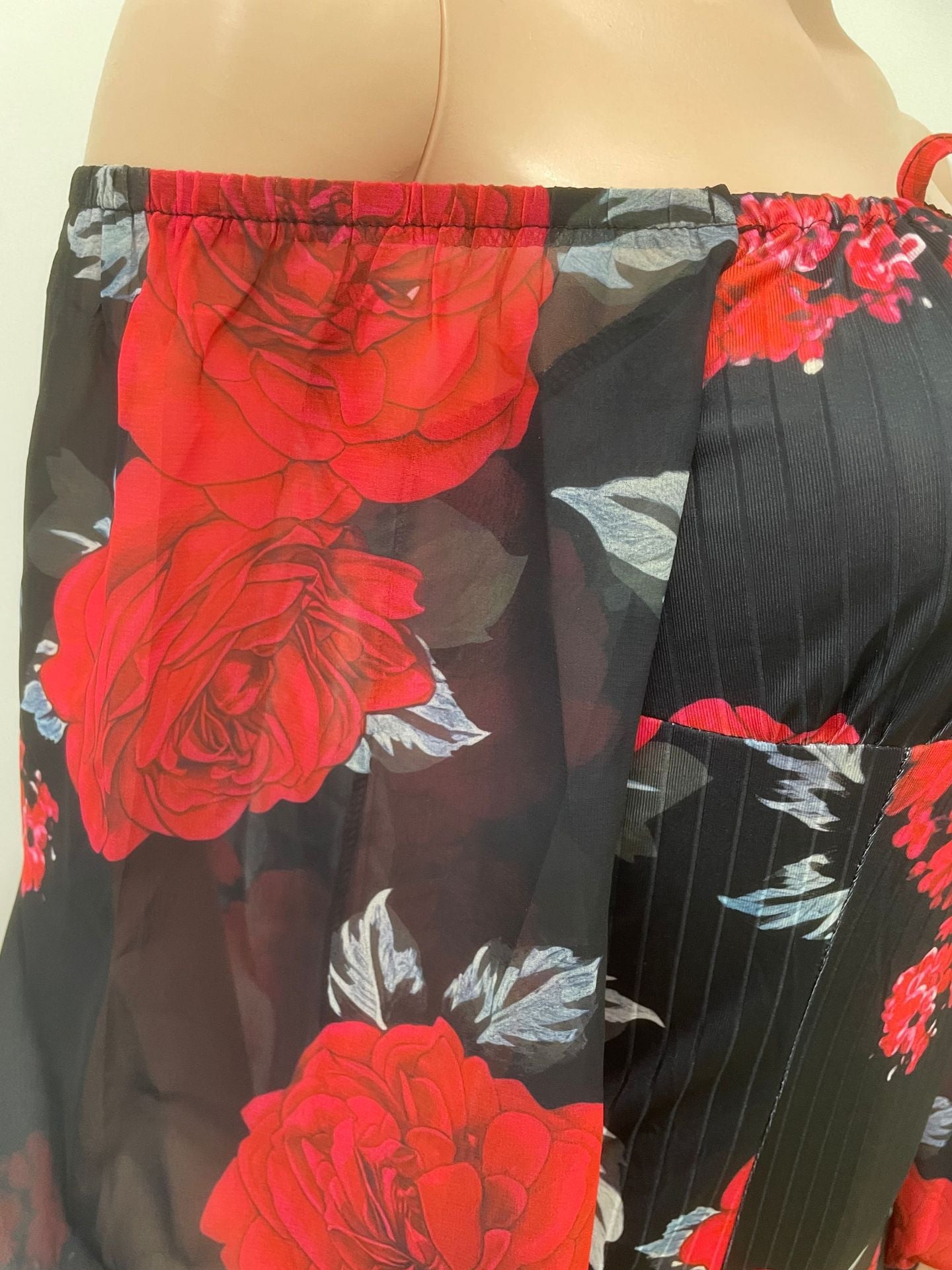 Women's Print Off-Shoulder Slim Bodycon Dress 11