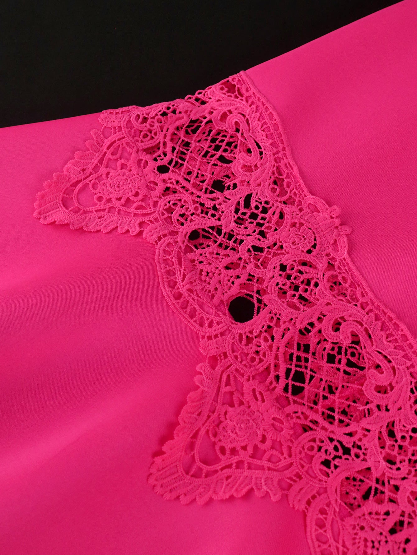 Women Puff Sleeve Off Shoulder Party Formal Party Lace Dress 7