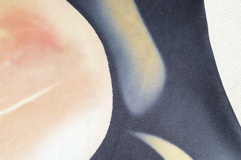 Women print Round Neck short sleeve Bodycon Dress 12