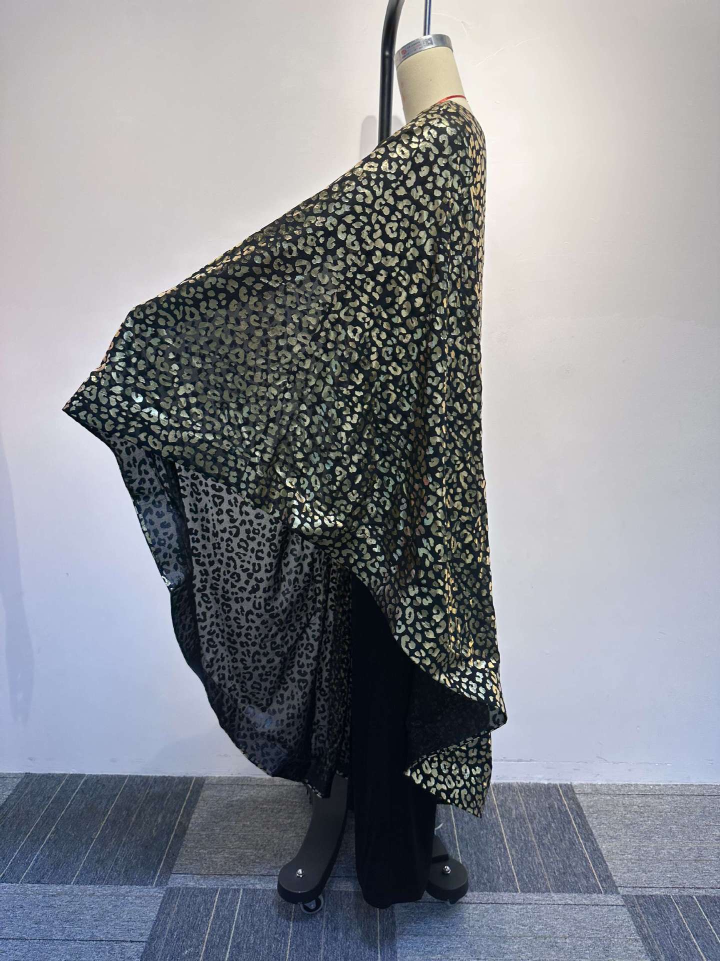 Women Sexy Shiny Slash Shoulder Patchwork Stretch Jumpsuit 12