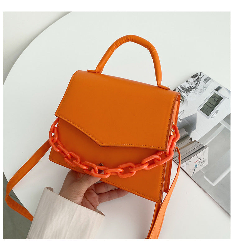 Women Simple Handbag Candy Shoulder Crossbody Bag 58