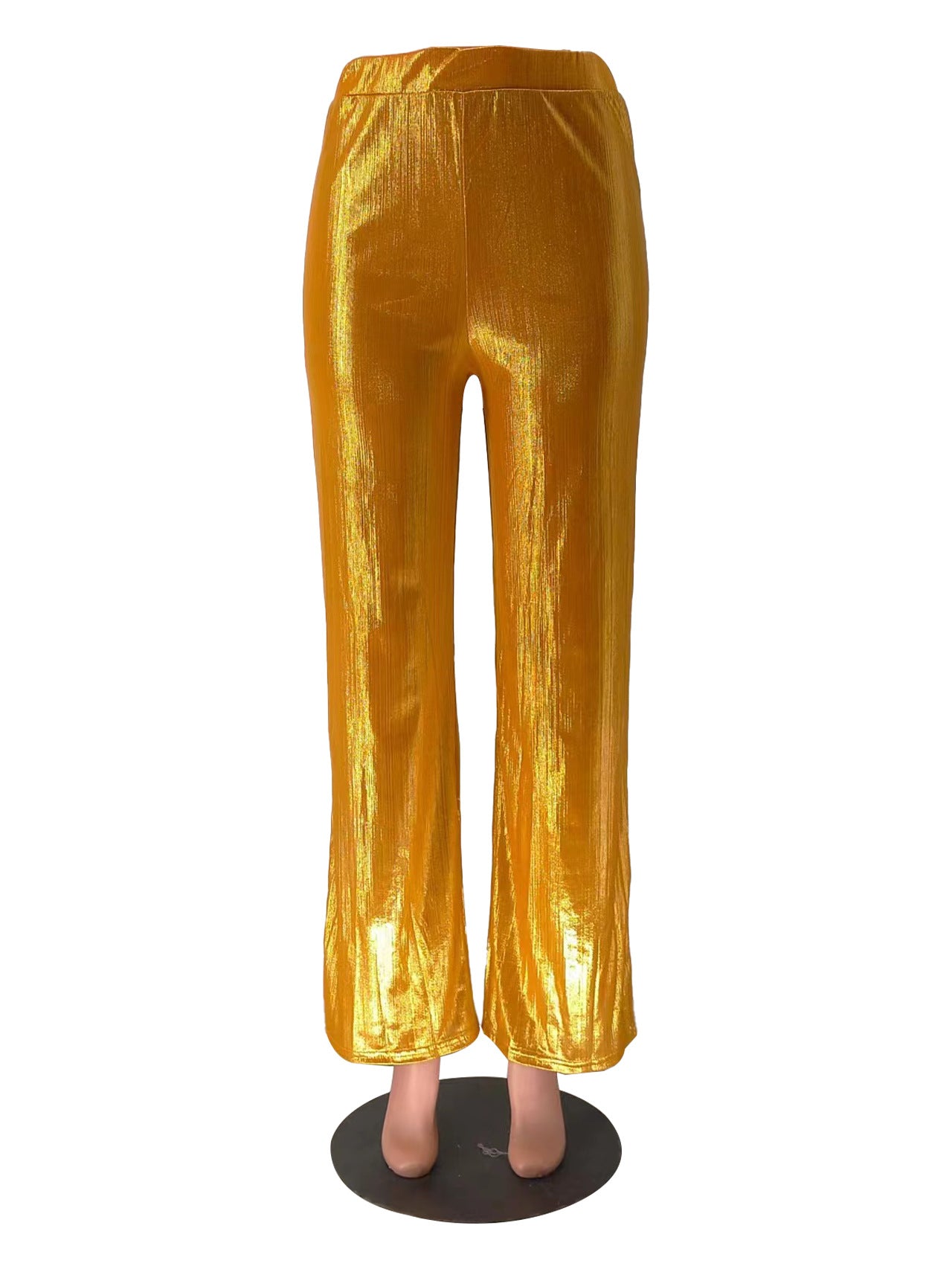 Women Casual Solid Wide-leg Pants 15