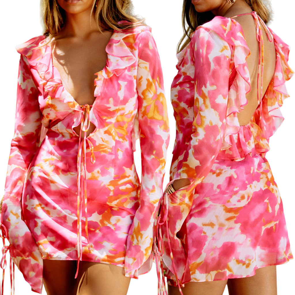 Women Sexy Stretch Mesh Dress 9