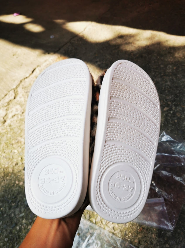 Women winter plush warm slippers 14