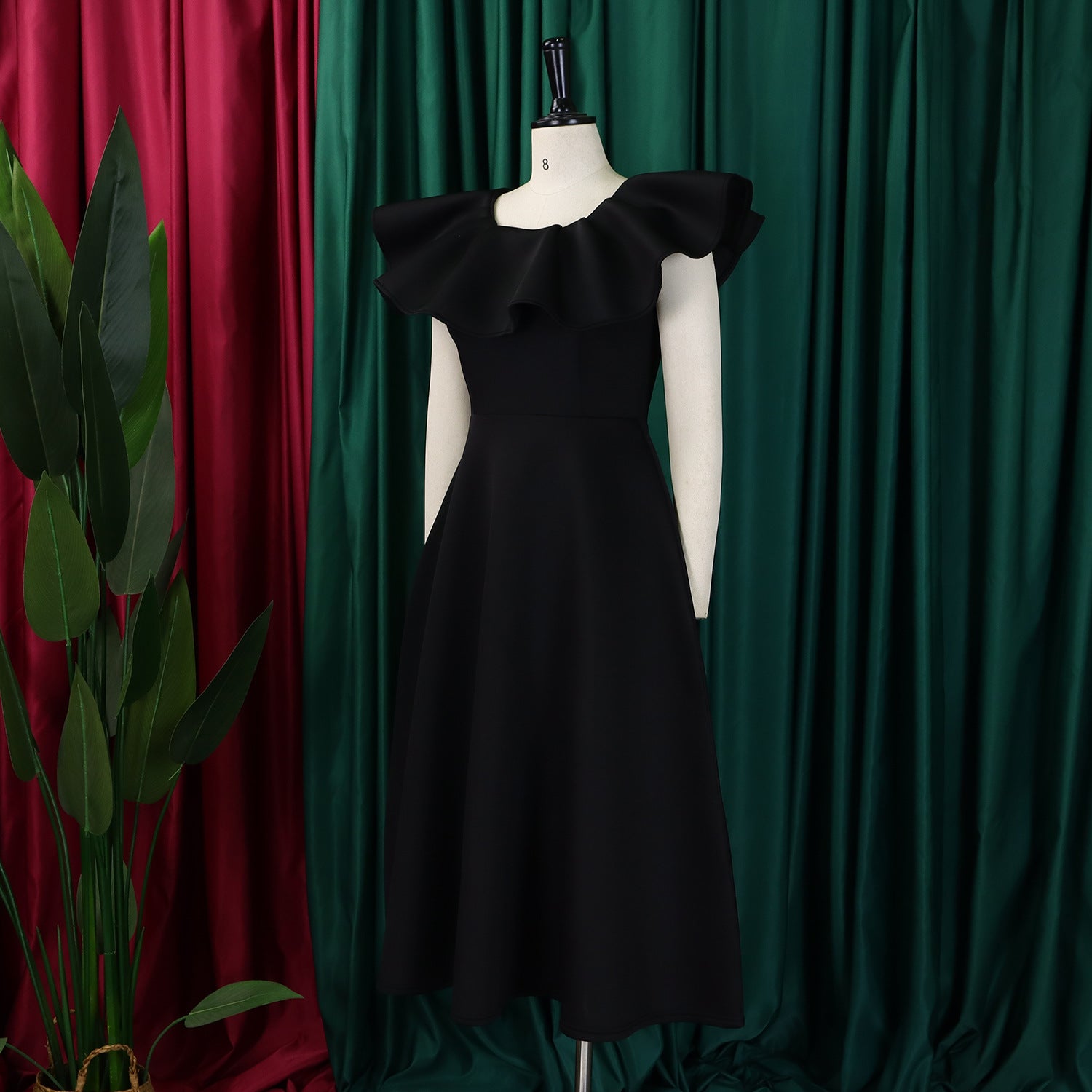 Fashionable Chic and Elegant Ruffled A-line Formal Party & Evening Dress 26