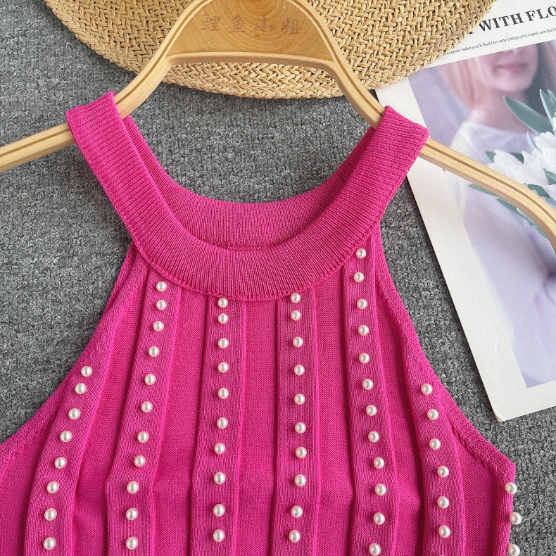 Women Sexy Off-Shoulder Halter Neck Camisole 19