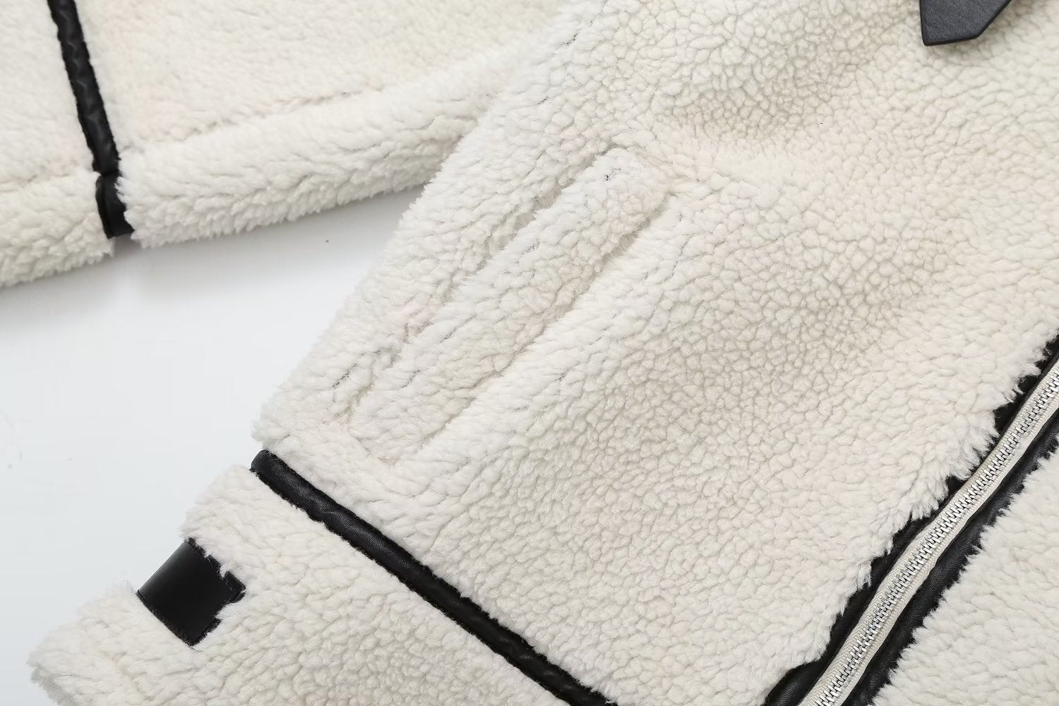 Women autumn and winter lamb wool coat 19