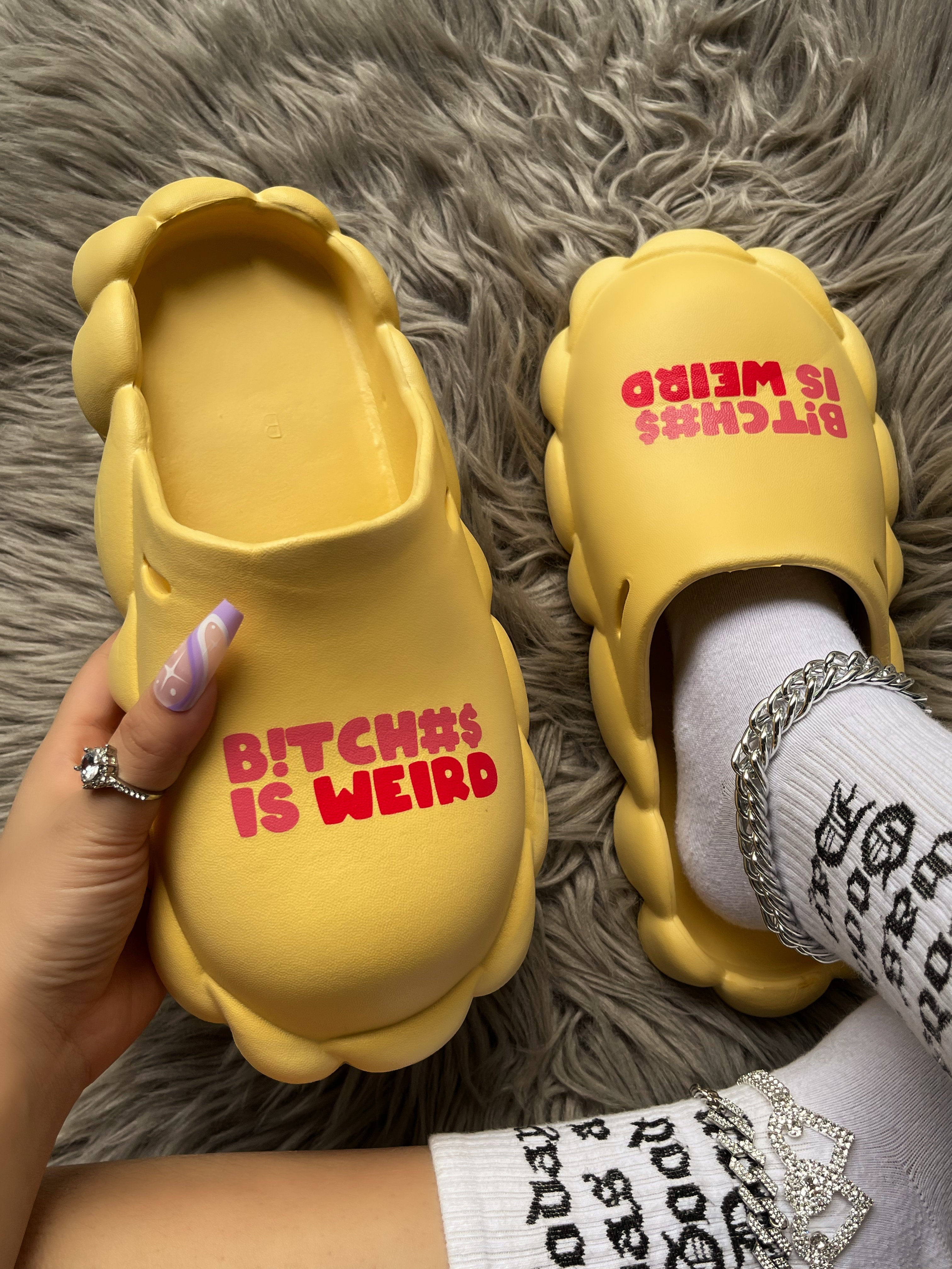 Spring And Summer Women's Shoes Sandals And Slippers Couple Eva Waterproof Women Slippers 80