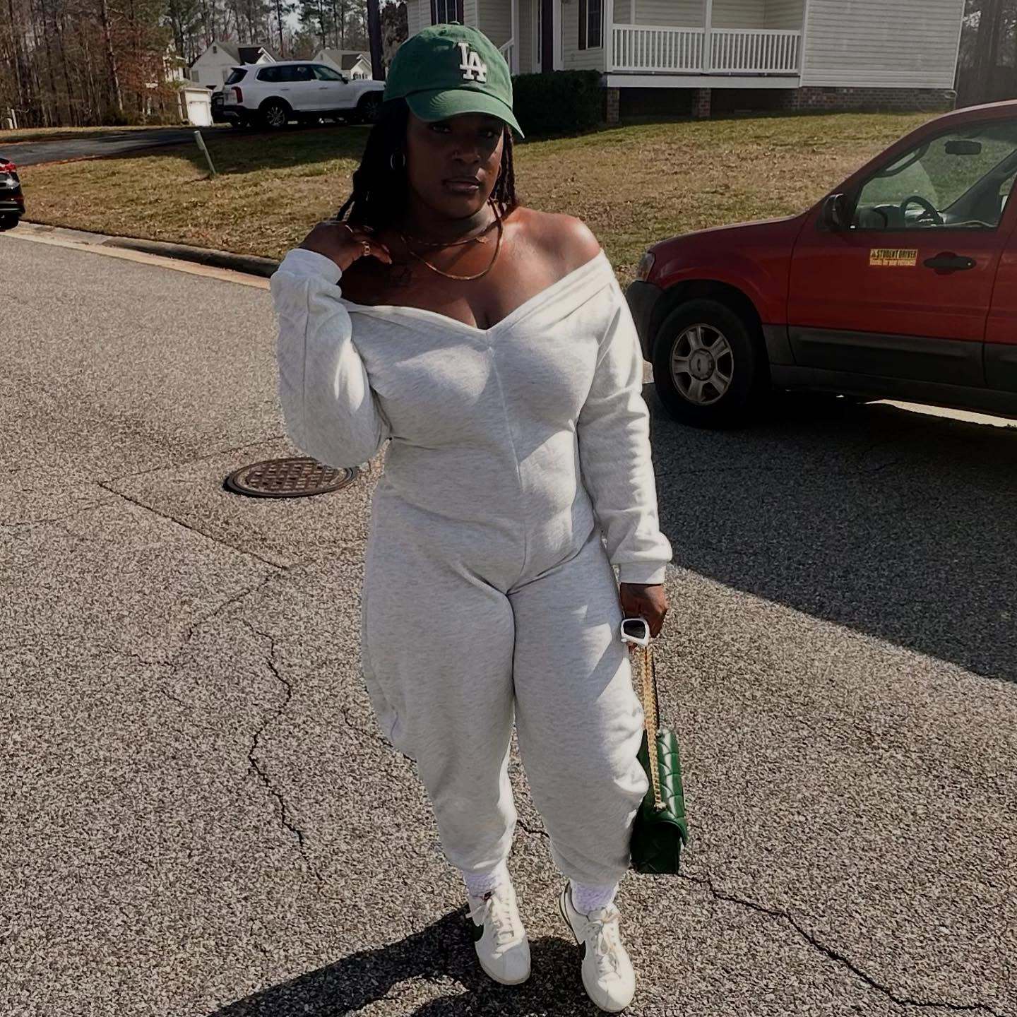 Jumpsuit Women's V-Neck Sexy Long Sleeve Sport Jumpsuit 17