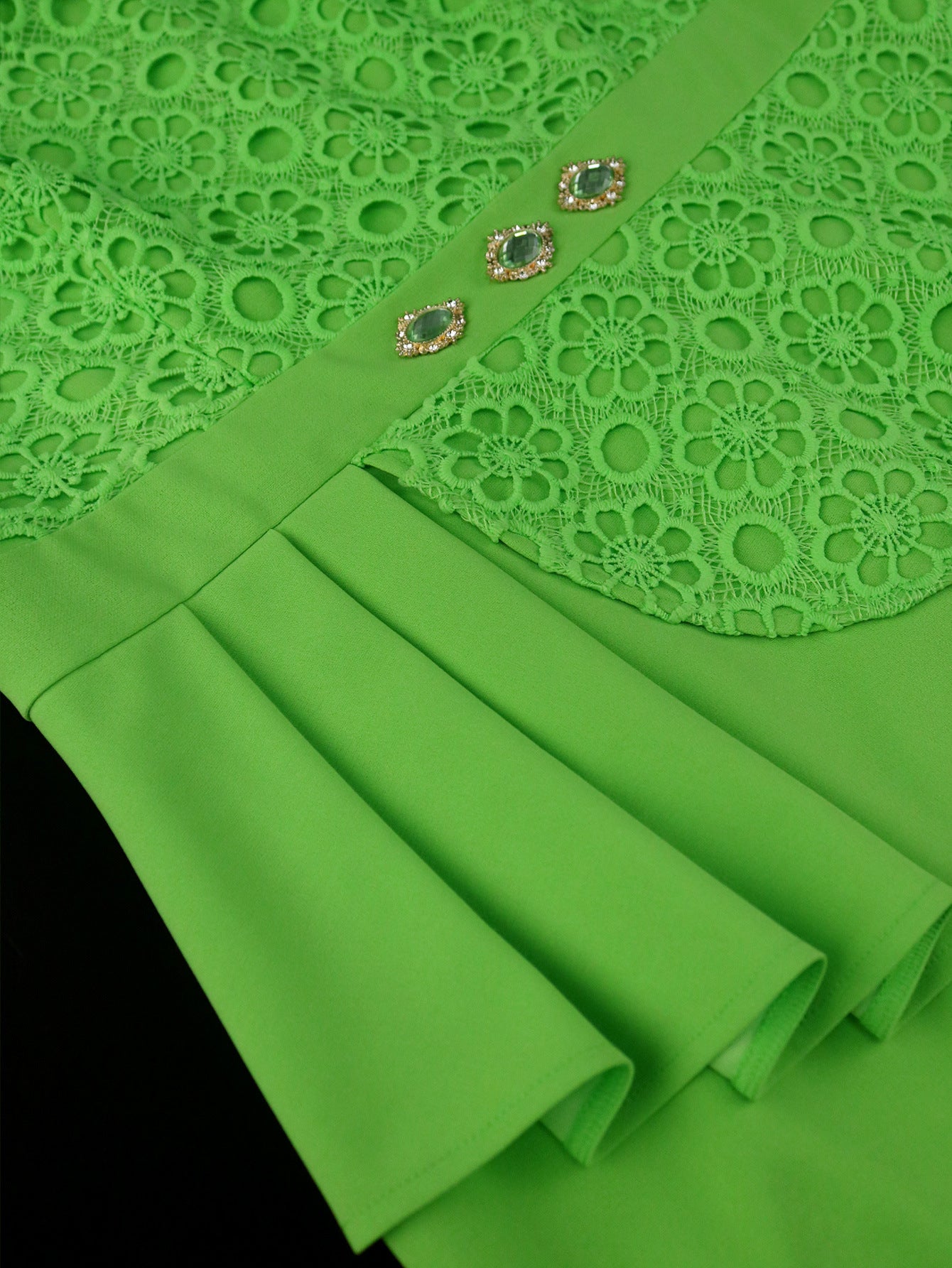 Women lace sleeve ruffle party Bodycon Dresses 10