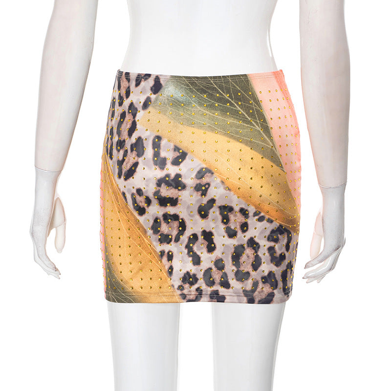 Women Leopard Print Sexy Skirt 19