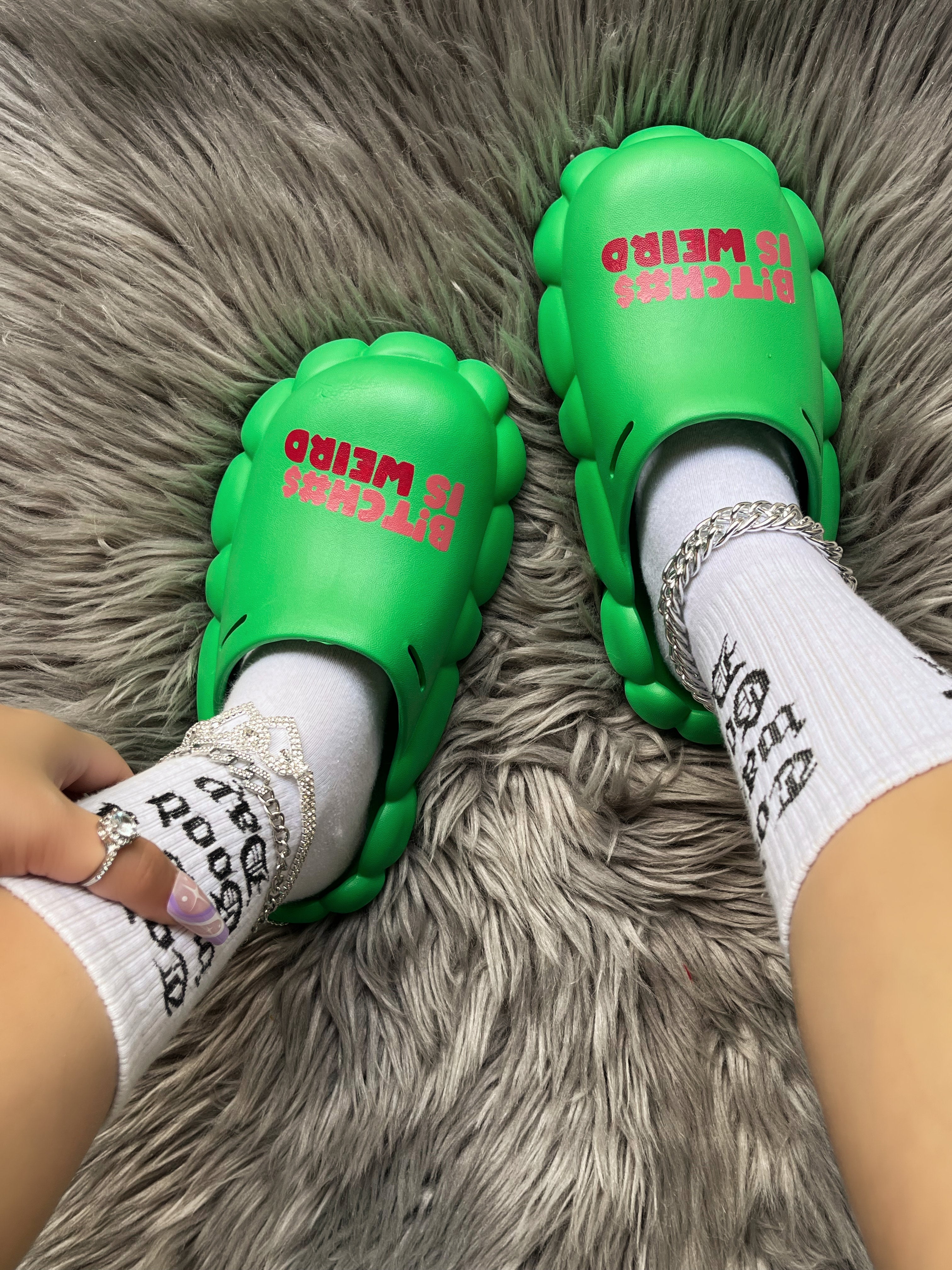 Spring And Summer Women's Shoes Sandals And Slippers Couple Eva Waterproof Women Slippers 85