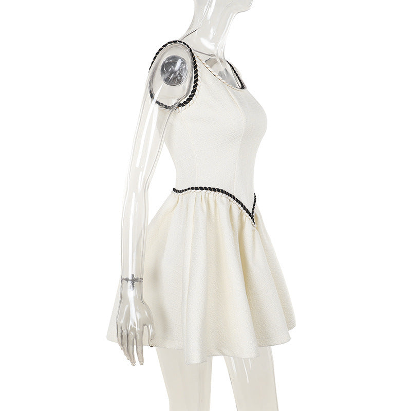 Women Casual Suspender Bodycon Mini Dress 7