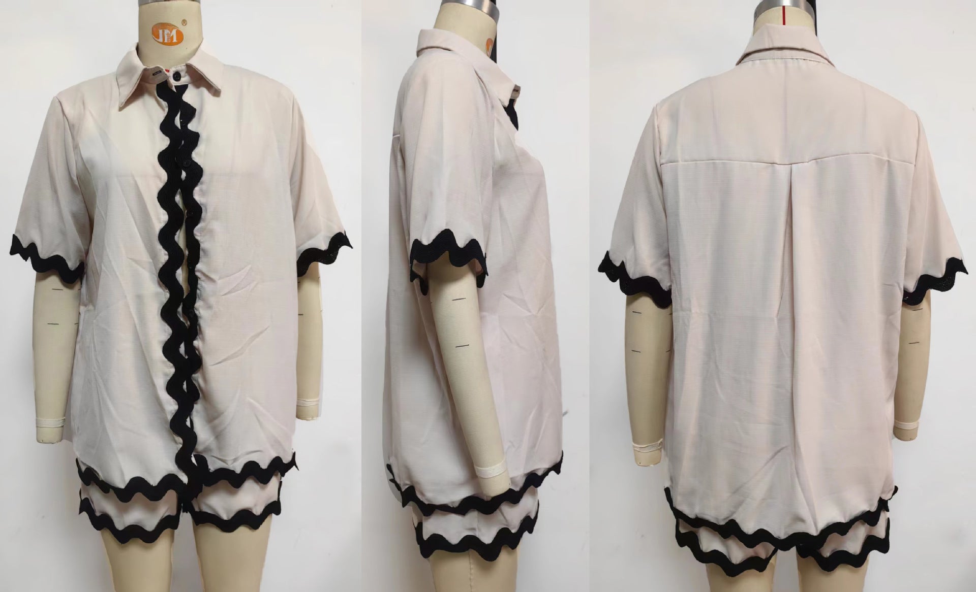 Women Shirt Casual Two Piece Set 42