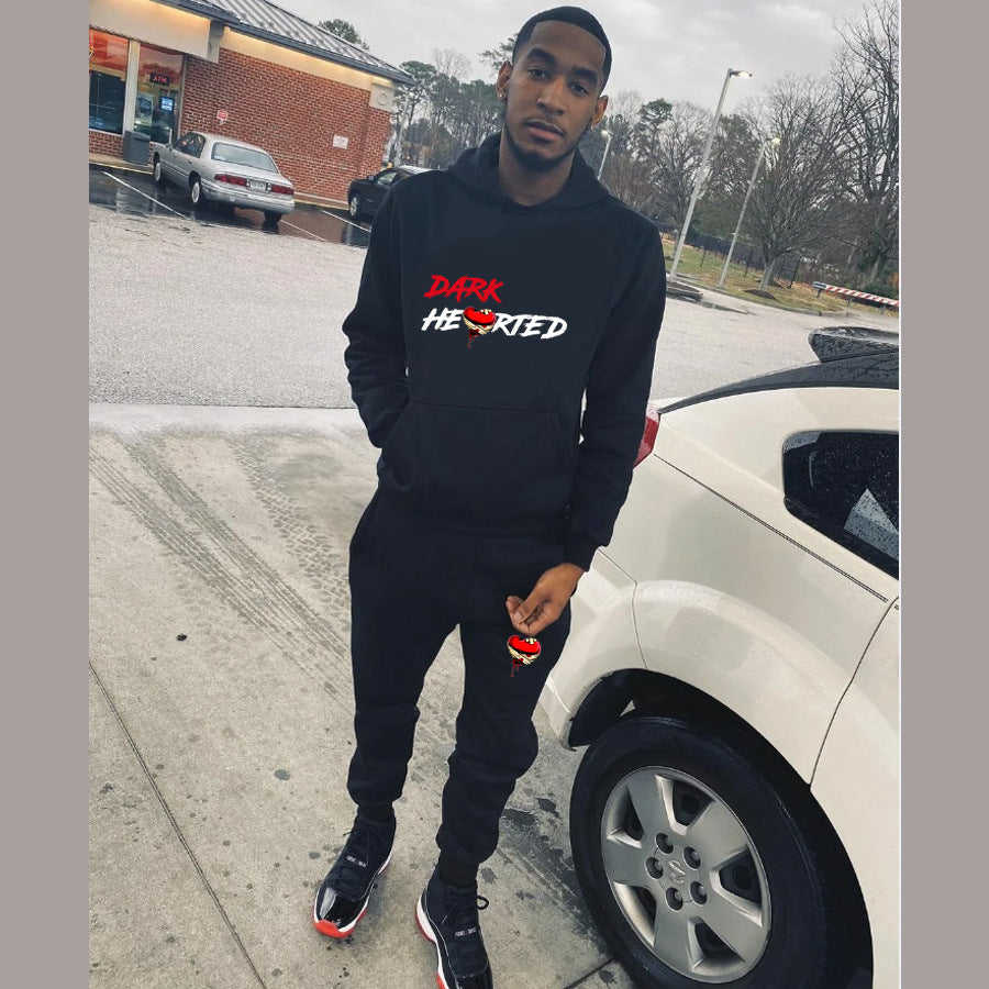 Women Printed Hoodies and Pant Two-Piece Set 5