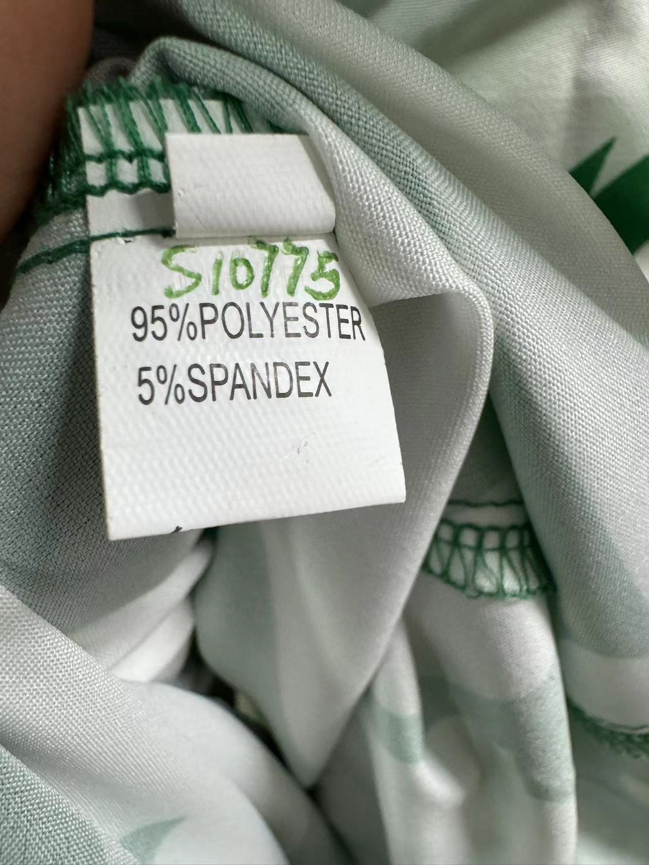 Women Summer Print Lace-Up Maxi Dress 12