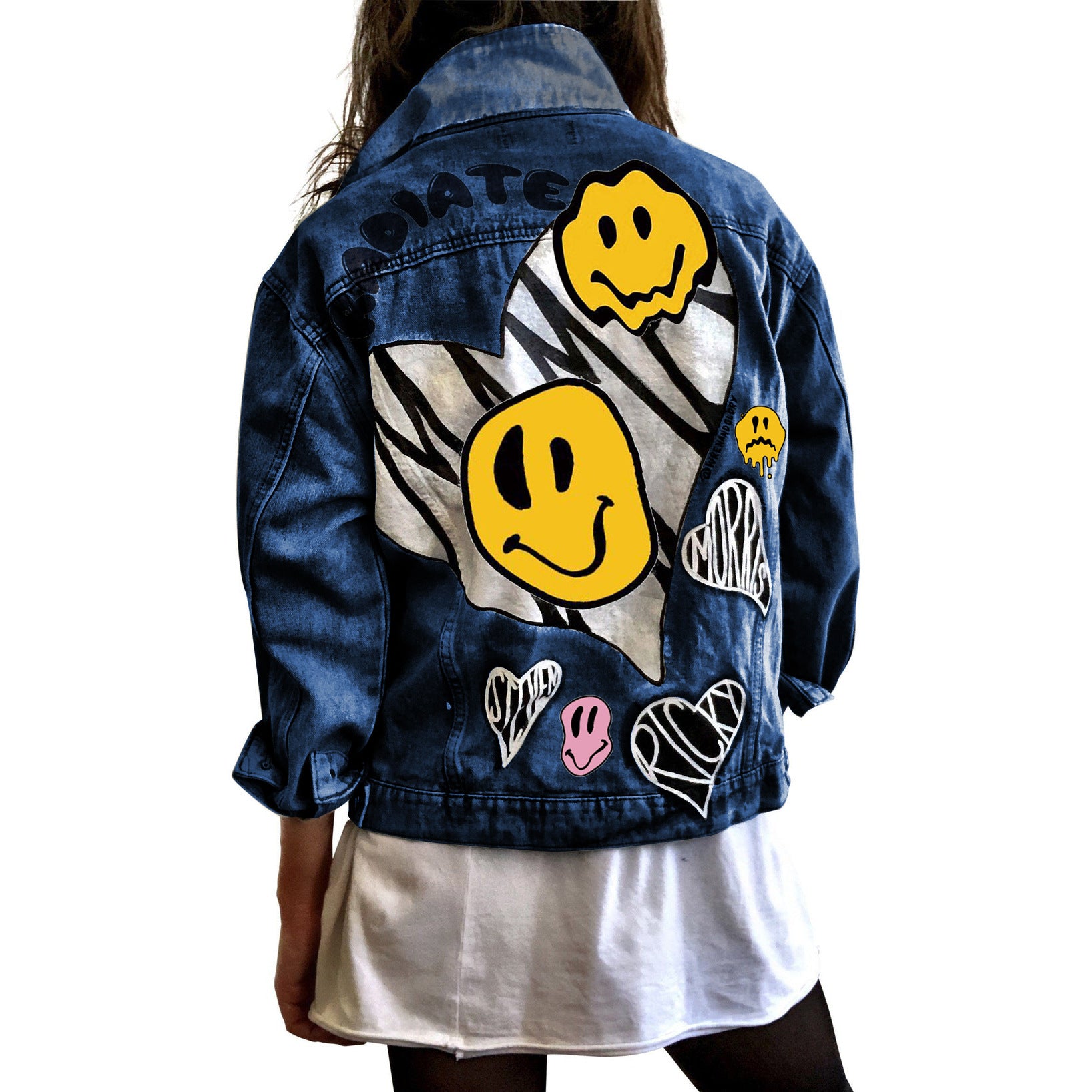 Women Denim Street Trend Jacket 6