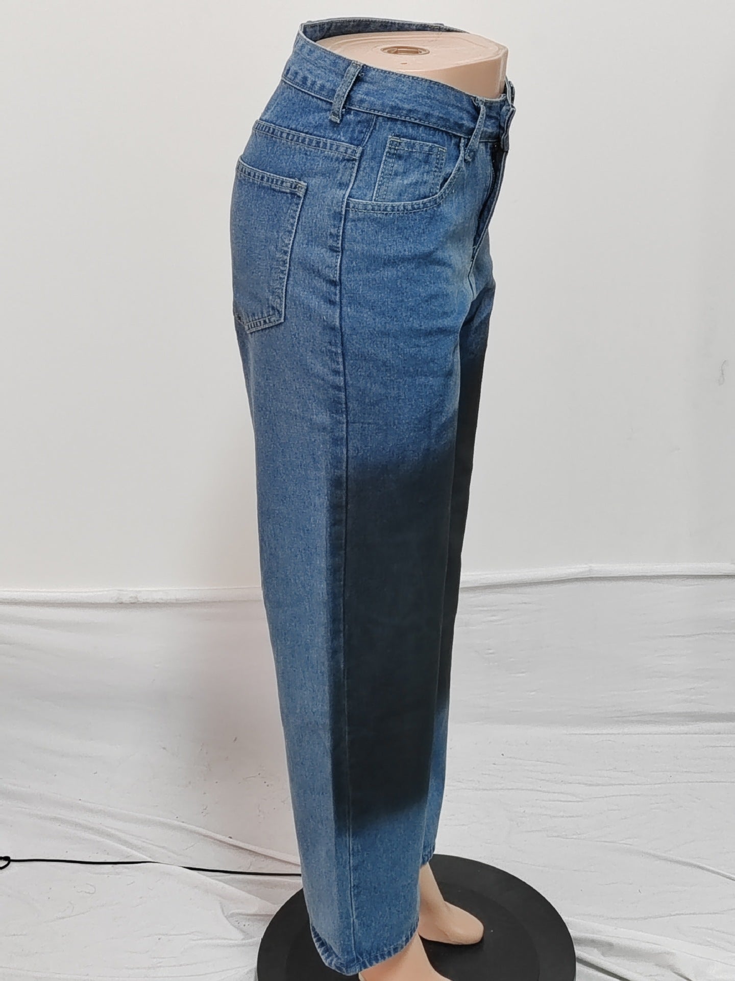Women Loose Denim Pants 8