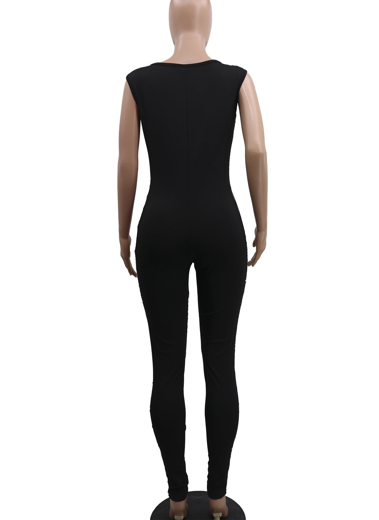 Spring And Summer Women 's Clothing Sexy Sequin Jumpsuit 11