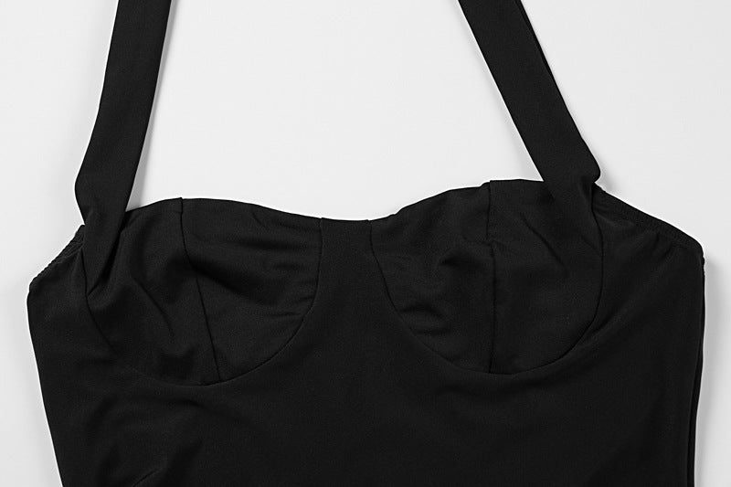 Summer Sexy High-Slit Tie-Waist Formal Gown 11