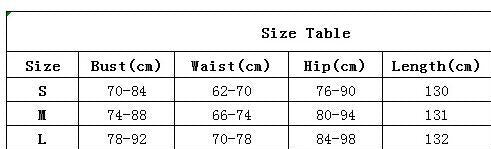 Women suspender sexy printed long skirt 12