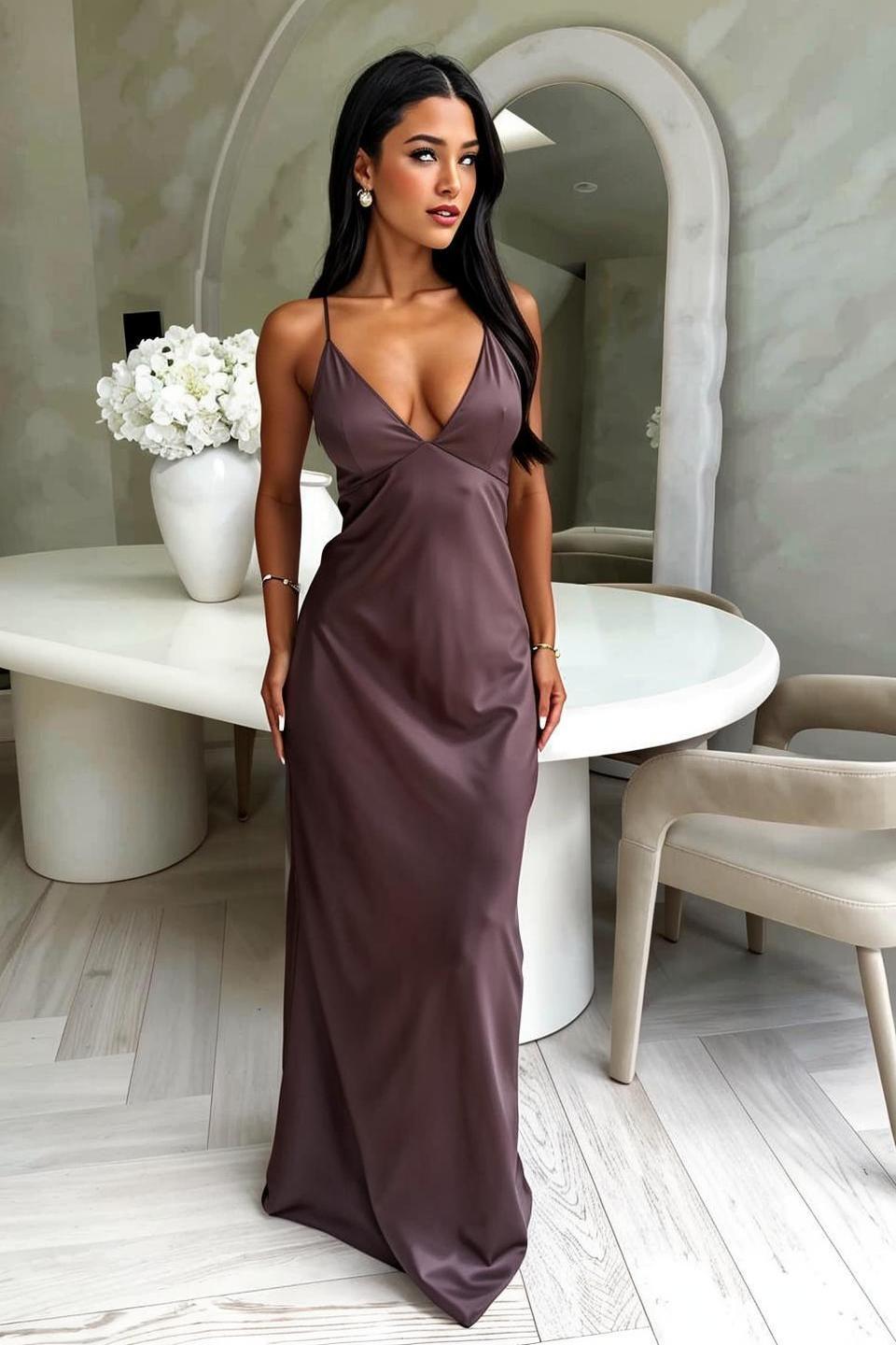 Summer women's v-neck tie sleeveless Chic Slim Waist fashion dress