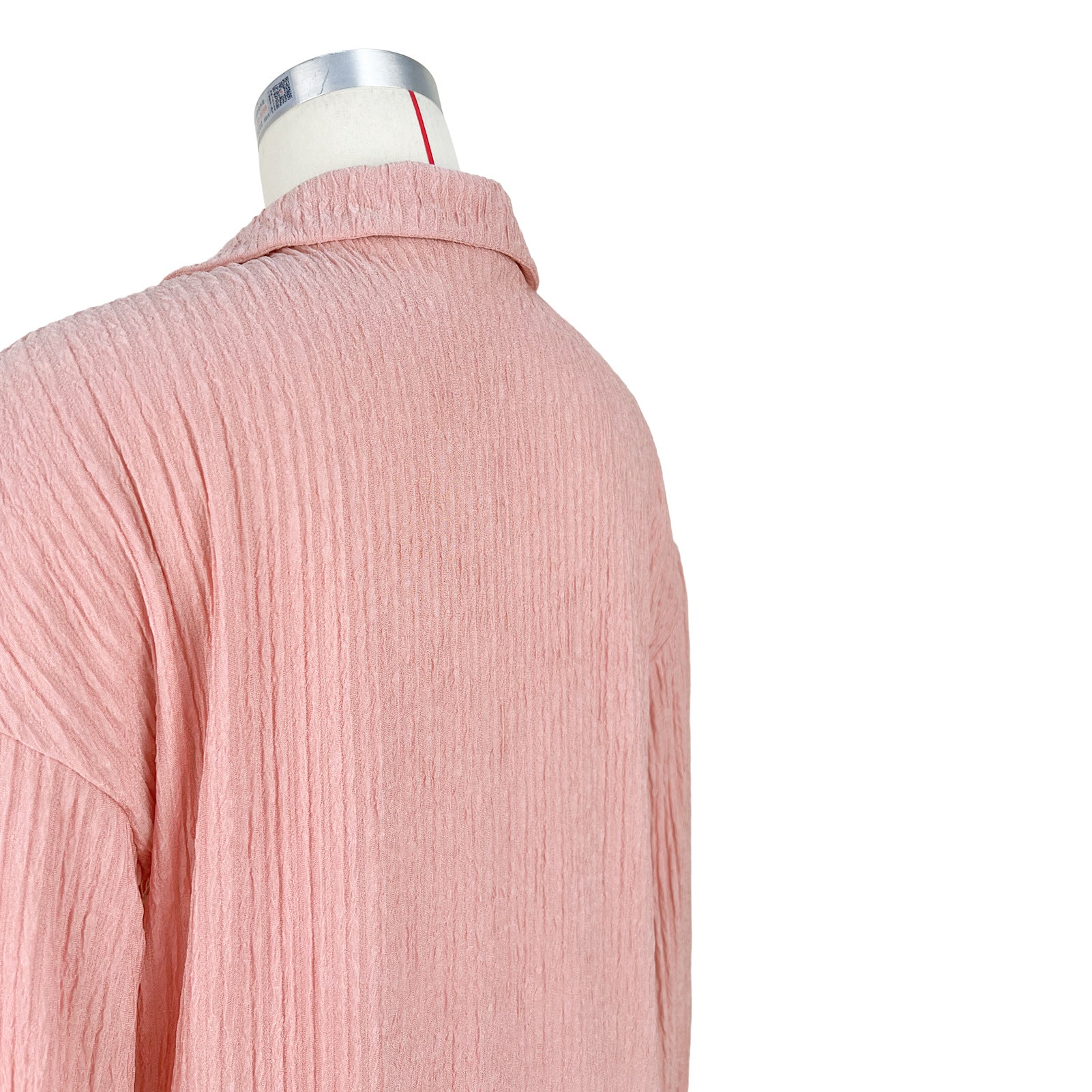 Women Crumpled Lace-Up Top and Pocket Wide Leg Pants Two Piece Set 11