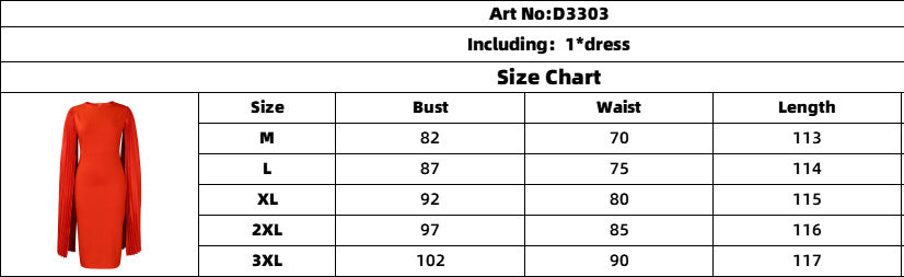 Women's Fashion Solid Color Round Neck Pleated Shawl Sleeve Formal Party Evening Dress 31