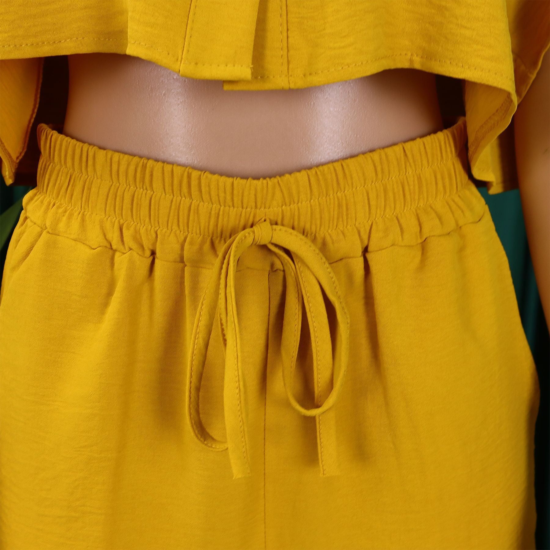 Plus Size Women's Summer Fashion Loose Short Sleeve Top Shorts Set African Two-Piece Set 30