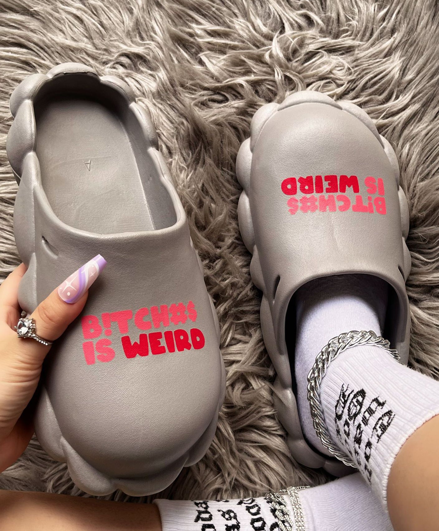 Spring and summer women's shoes Baotou sandals and slippers couple eva waterproof half slippers women Slippers 21