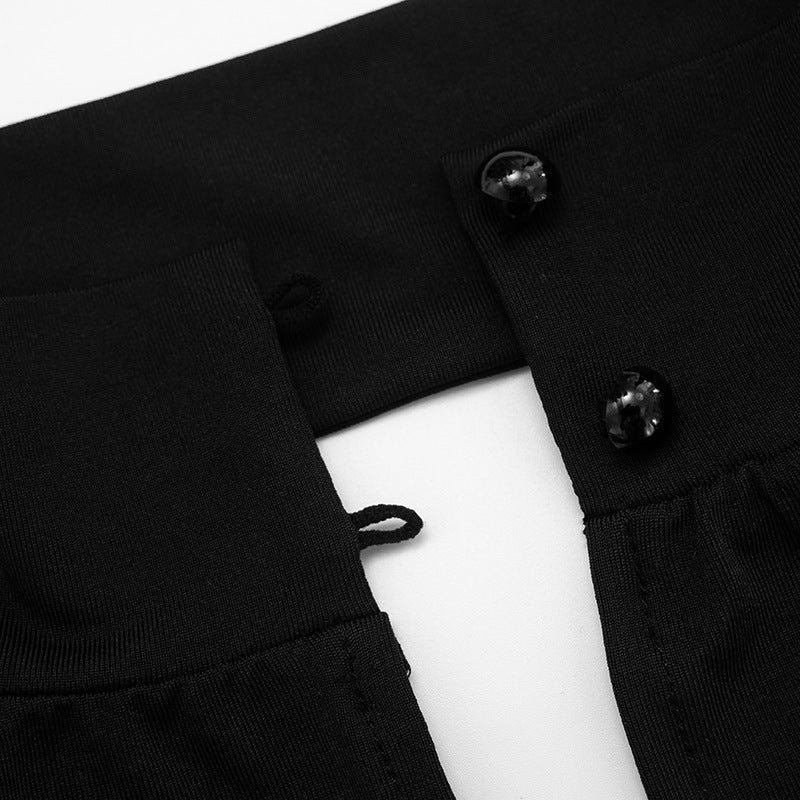 Women Fall Solid Casual V-Neck Long-Sleeved Top and Mini Skirt Two-Piece Set 39