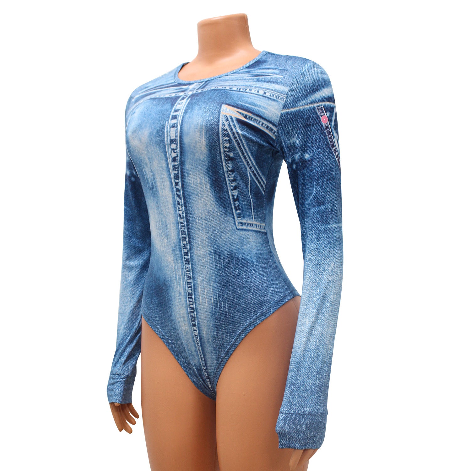 Summer Women's Sexy Tight Fitting Printed Bodysuit Pants Two Piece Set 22