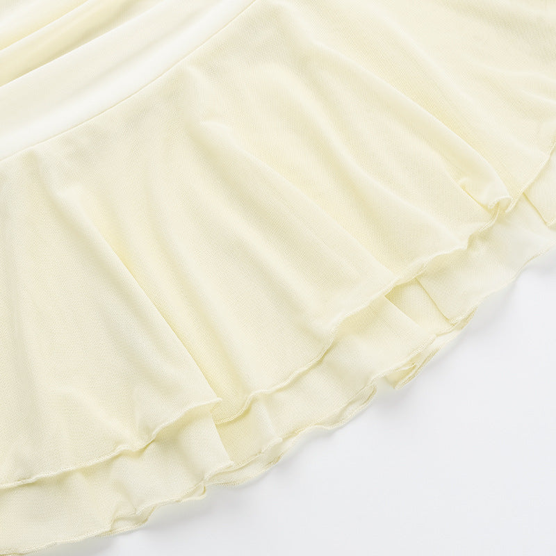 Spring Summer Crop Tunic Slim Fit Camisole 24