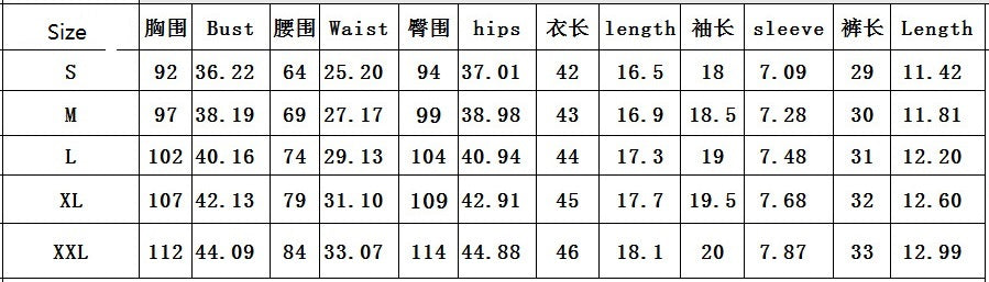 Women Printed Crop Top and Shorts Two-Piece Set 6