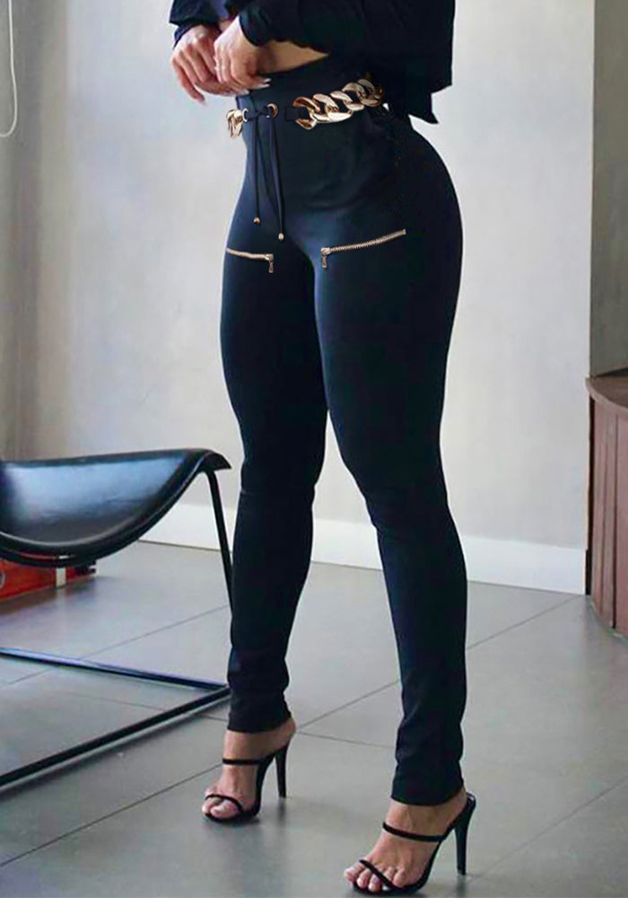 Women Fashion Lace-Up Pants